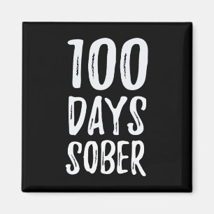 Imán Days Sober Felicitaciones Sobriedad