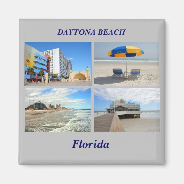 Imán Daytona Beach Florida (Frente)