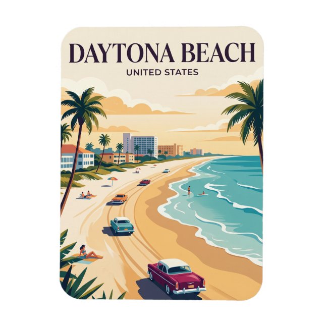 Imán Daytona Beach Florida (Vertical)