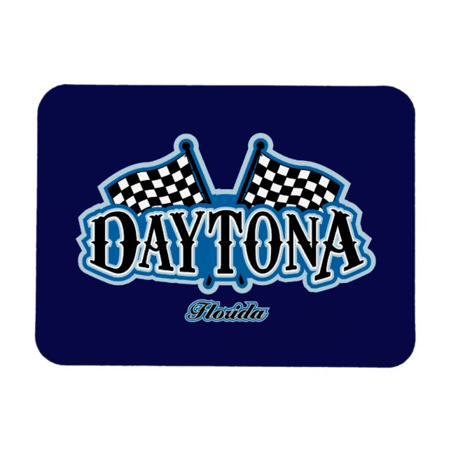 Imán Daytona Flagged (Horizontal)