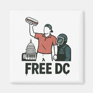 Imán Dc Sandwich Guy The Sandwich Guy Free Dc Premium