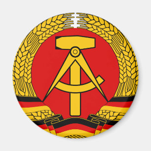 Imán DDR escudo de armas