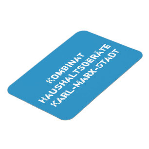 Imán DDR Kühlschrankmagnet