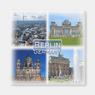 Imán DE0109 Europa Alemania, Berlín, Fridge