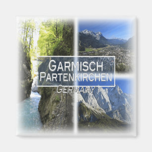 Imán DE0110 Europa, Garmisch-Partenkirchen, Fridge