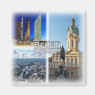 Imán DE0114 Europa, Alemania, Berlín, Fridge