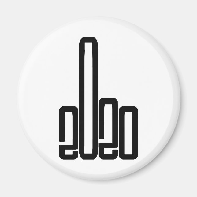 Imán Dé 2020 El Dedo 2020 Sucks (Frente)