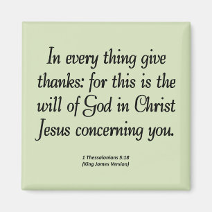 Imán Dé a gracias en todo 1 5:18 de Thessalonians