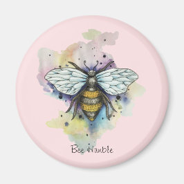 Imán De Abeja Y Lavado De Arcoiris