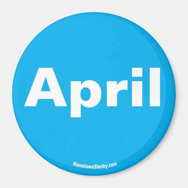 imán de abril (Frente)