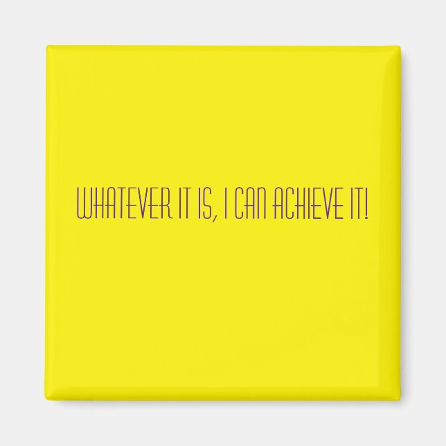 Imán de Afirmación (Frente)