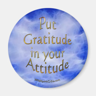 Imán de Afirmación y Gratitud Positiva