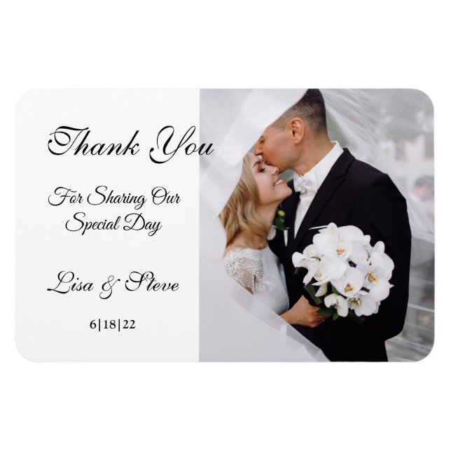 Imán de agradecimiento (Horizontal)