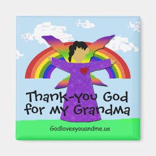 Imán De agradecimiento de la abuela