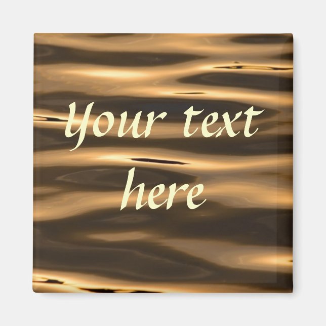 imán de agua de oro (Frente)