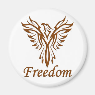 imán de águila de libertad