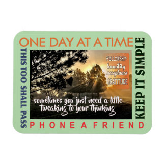 imán de ajuste de recuperación de 12 pasos 25