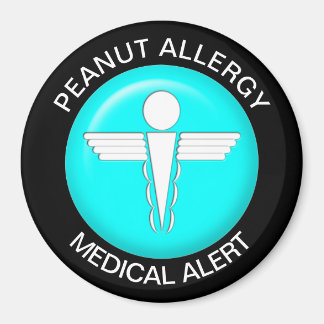Imán de alergia al cacahuete