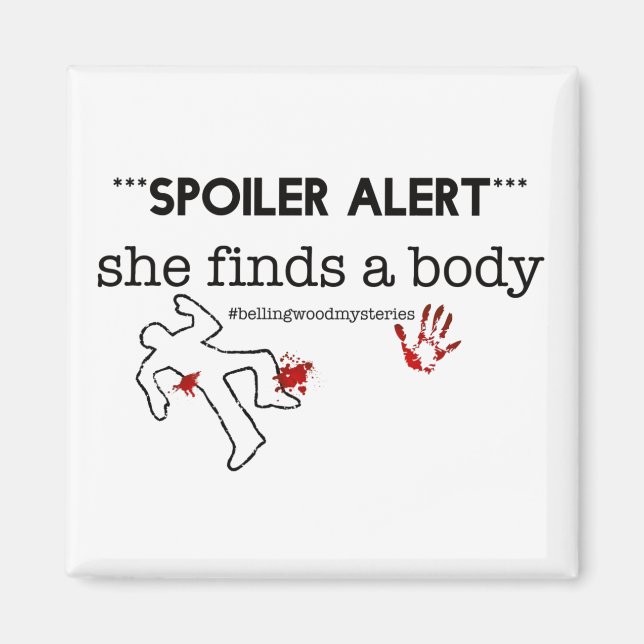 imán de alerta de spoiler (Frente)