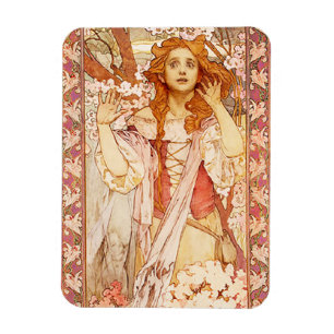 Imán de Alfonso Mucha Juana de Arco