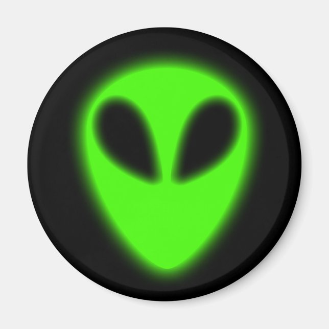Imán de Alienación Verde brillante (Frente)