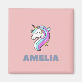 Imán de Amelia Unicornio