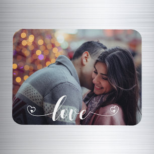 Imán de amor con foto personalizada regalo de boda