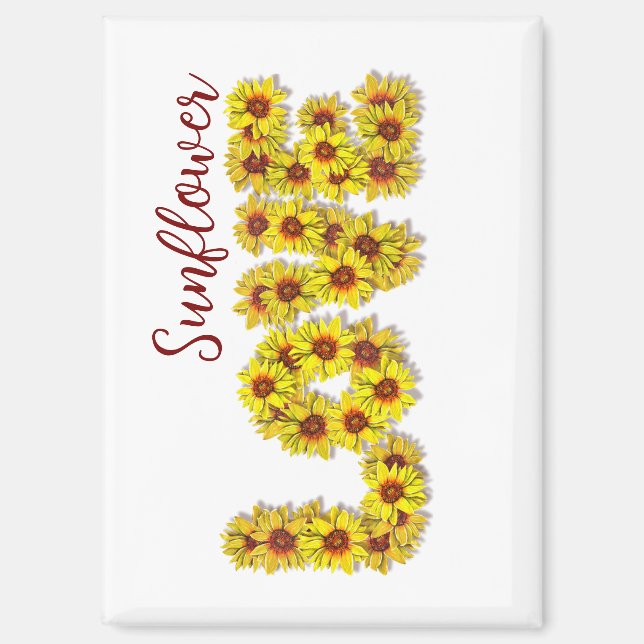 Imán de Amor de Girasol (Anverso)