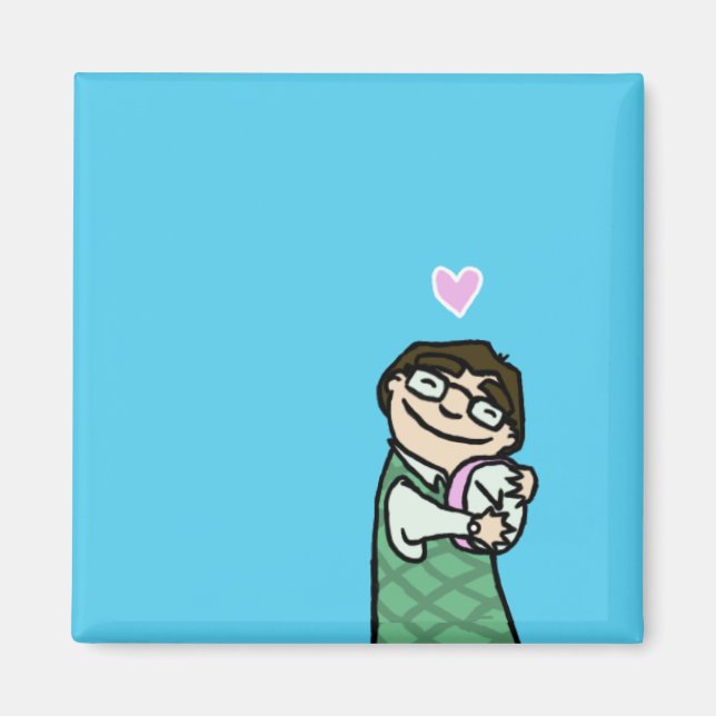 imán de amor de reloj (Frente)