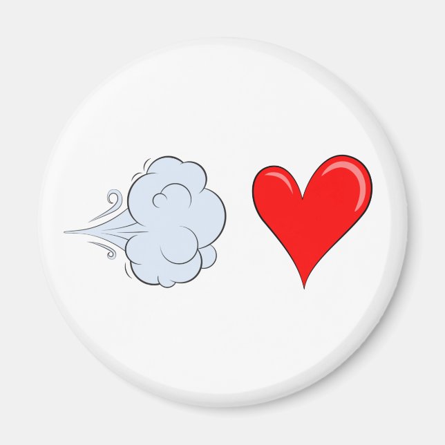 Imán de amor de Whooooooh (Frente)