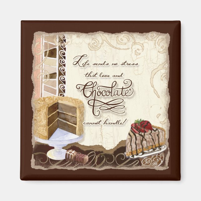 Imán de amor y chocolate (Frente)