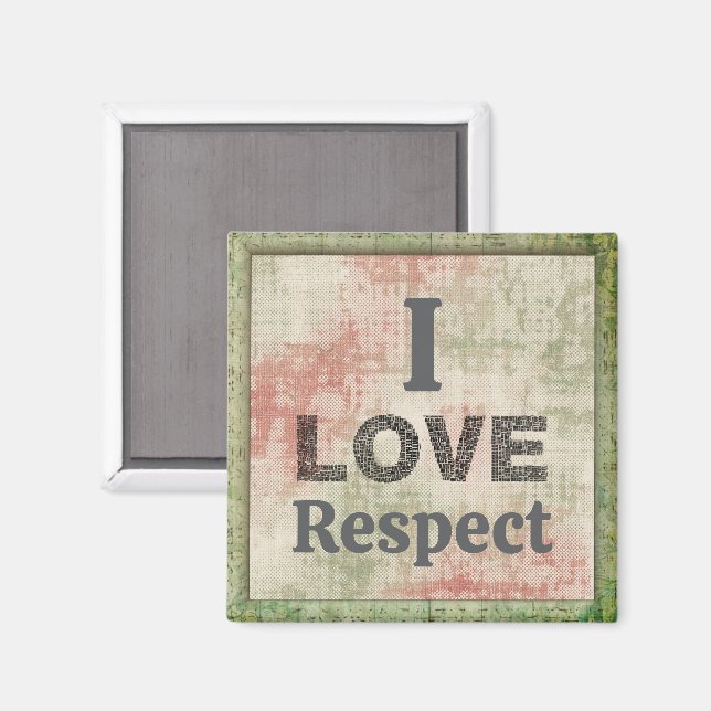 Imán de amor y respeto (Anverso/Reverso)