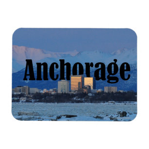 Imán de Anchorage Alaska