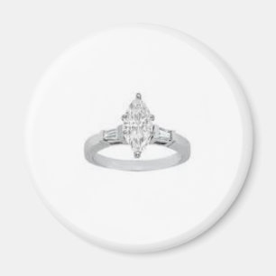 Imán de anillo de diamante