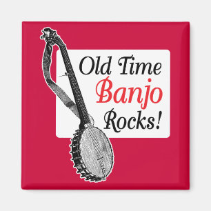 Imán de antaño del banjo