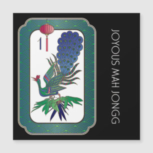 Imán de apartamento de vacaciones de pájaro de Mah