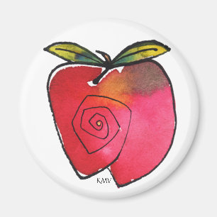 Imán de Apple, redondo