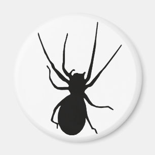 Imán de araña de crepúsculo negro
