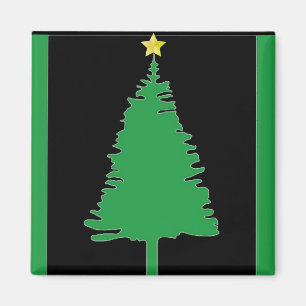imán de árbol de Navidad