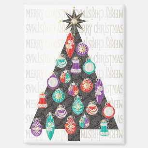 imán de árbol de Navidad