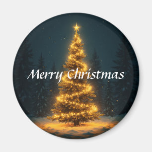 imán de árbol de Navidad