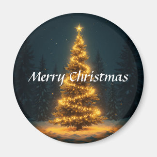 imán de árbol de Navidad