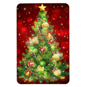 imán de árbol de Navidad