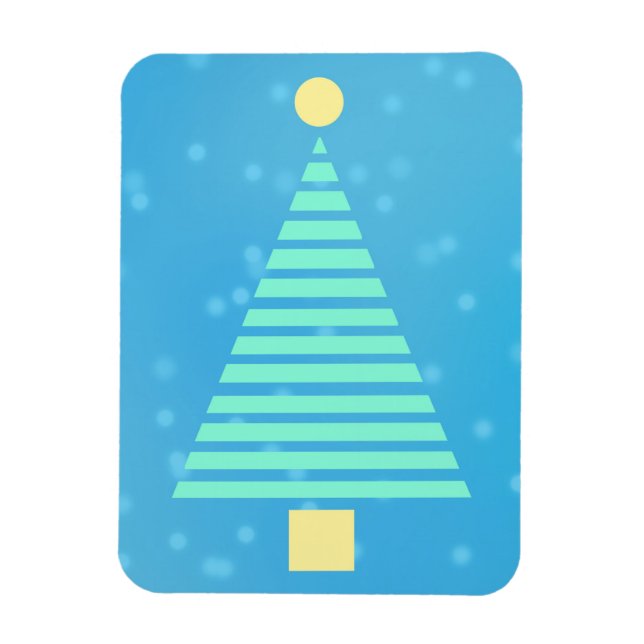 imán de árbol de Navidad (Vertical)