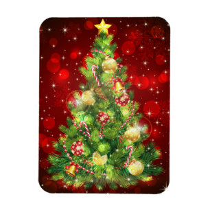 imán de árbol de Navidad
