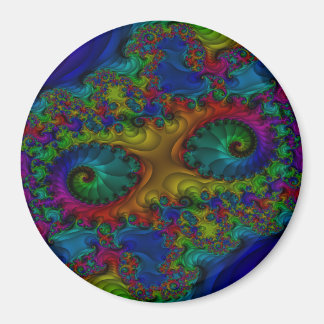 Imán de arco iris fractal CIrcle