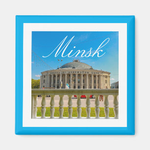 Imán de arquitectura de la ciudad de Minsk Bielorr
