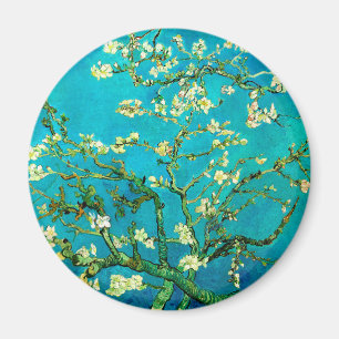 Imán de Arte de Flor de Almendro de Vincent Van Go
