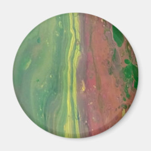 imán de arte fluido Personalizado