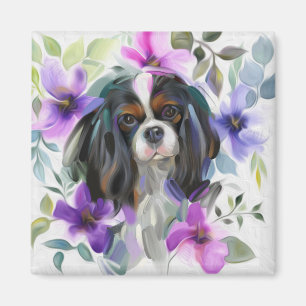 imán de arte para perros de caballería "Anemone" T